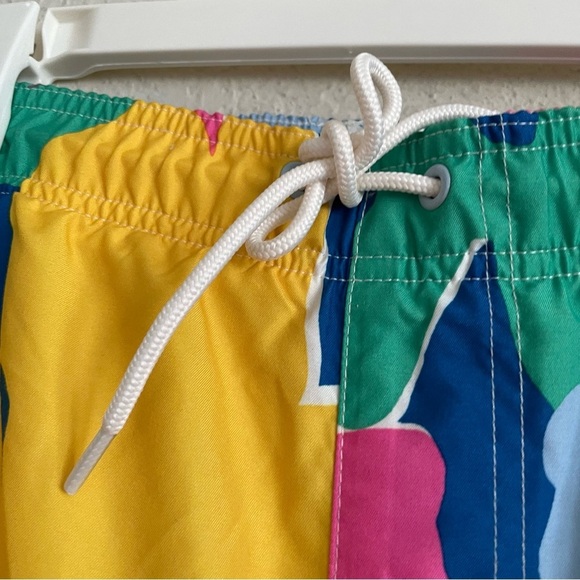 Old Navy Floral Print swim trunks in Multicolor size XXXL summer sun beach lined - Picture 4 of 9